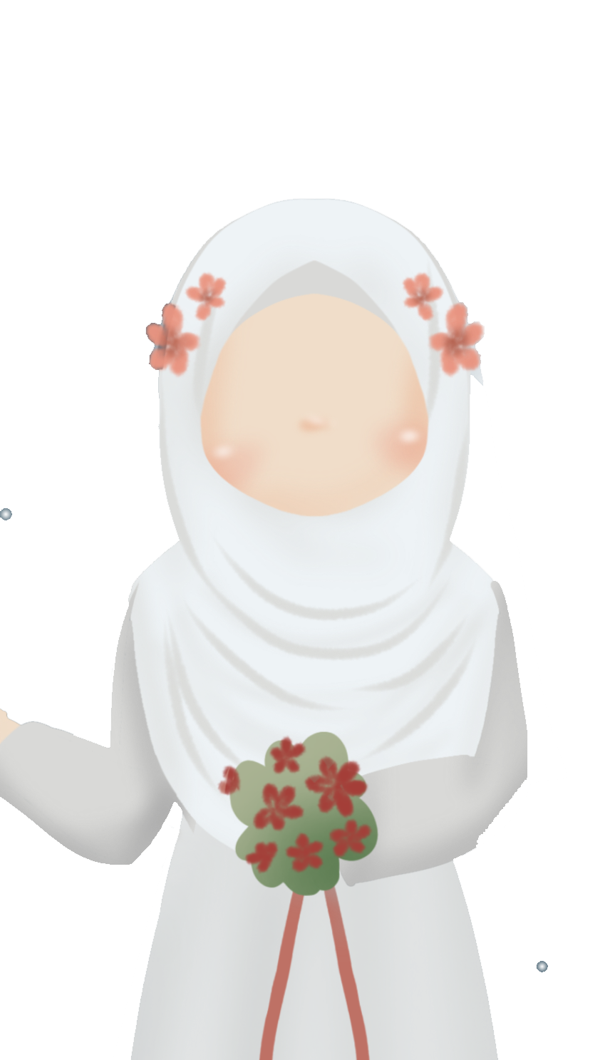 muslim couple woman